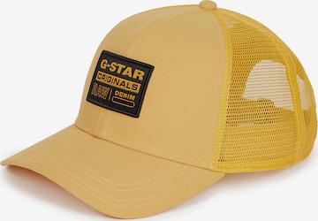 Casquette 'Baseball Trucker Cap' G-STAR en jaune : devant