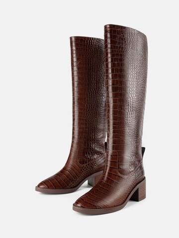 Botine 'SIMPLE LIFE' de la L37 HANDMADE SHOES pe maro