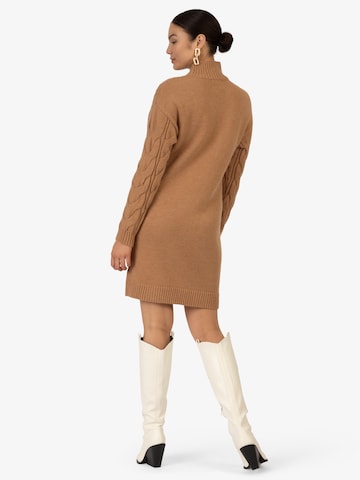 Kraimod Knit dress in Brown