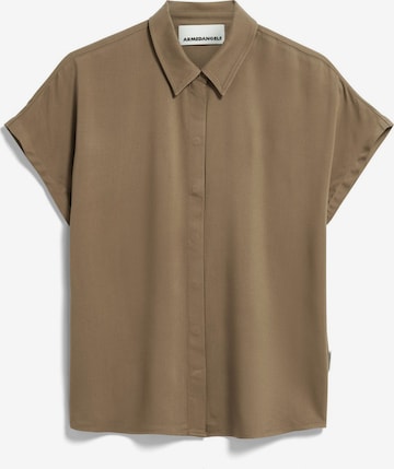 ARMEDANGELS Blouse 'LARISAANA' in Brown: front