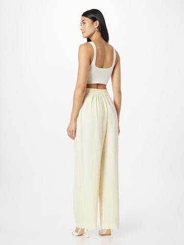 River Island Wide leg Trousers in Yellow