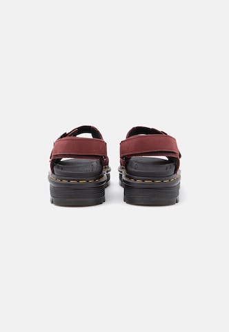Dr. Martens Sandały w kolorze czerwony
