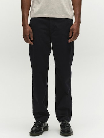 Regular Pantalon ' GABjoe Nopleats ' GABBA en bleu : devant