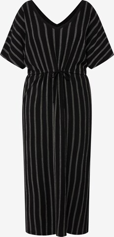 Robe Ulla Popken en noir : devant