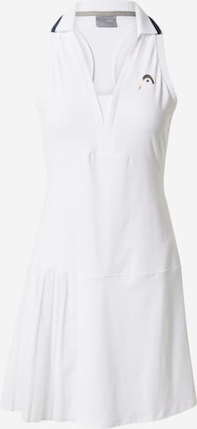 HEAD Sportowa sukienka w kolorze biały: przód