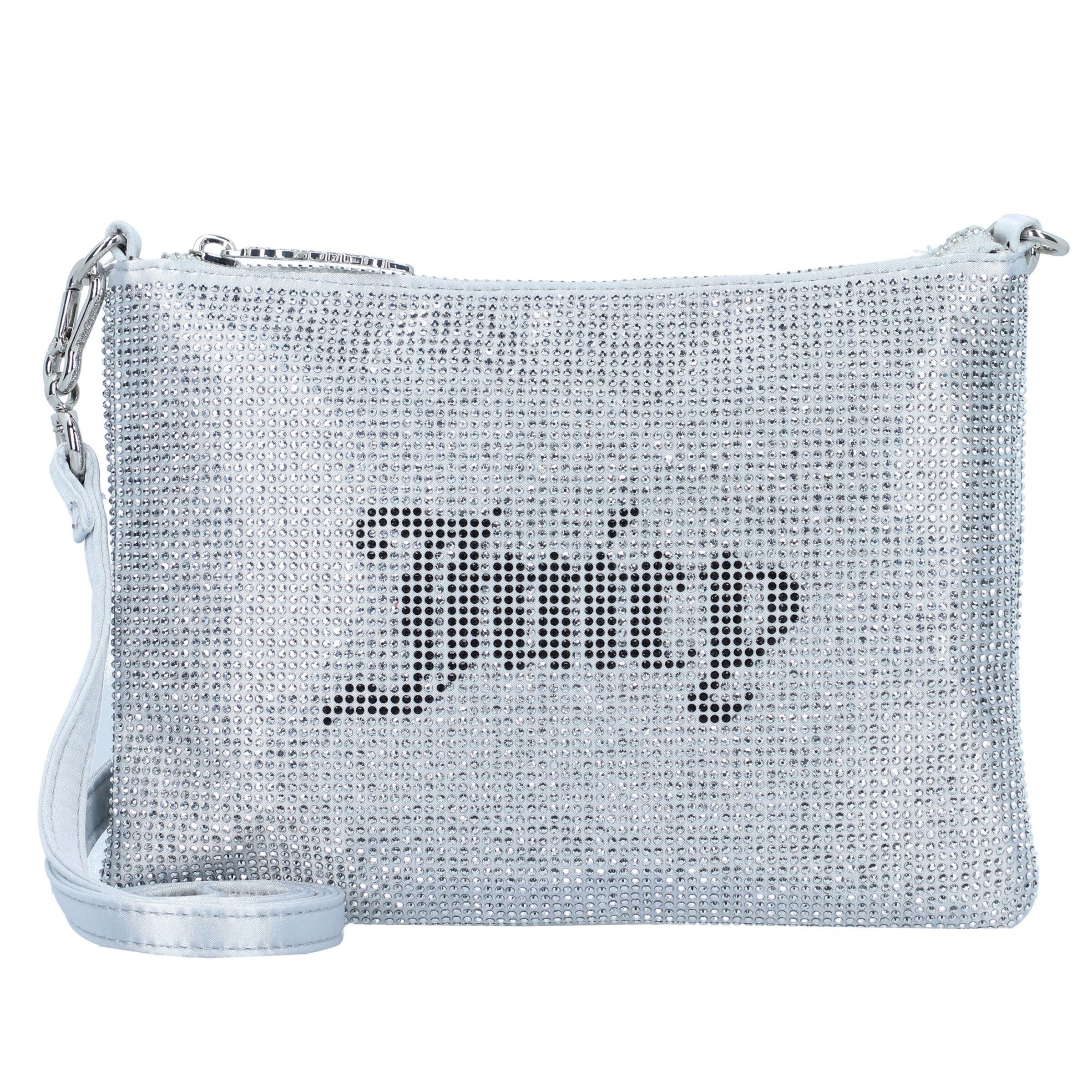 Juicy Couture Handtasche 'Mia' in Silber: Vorderseite