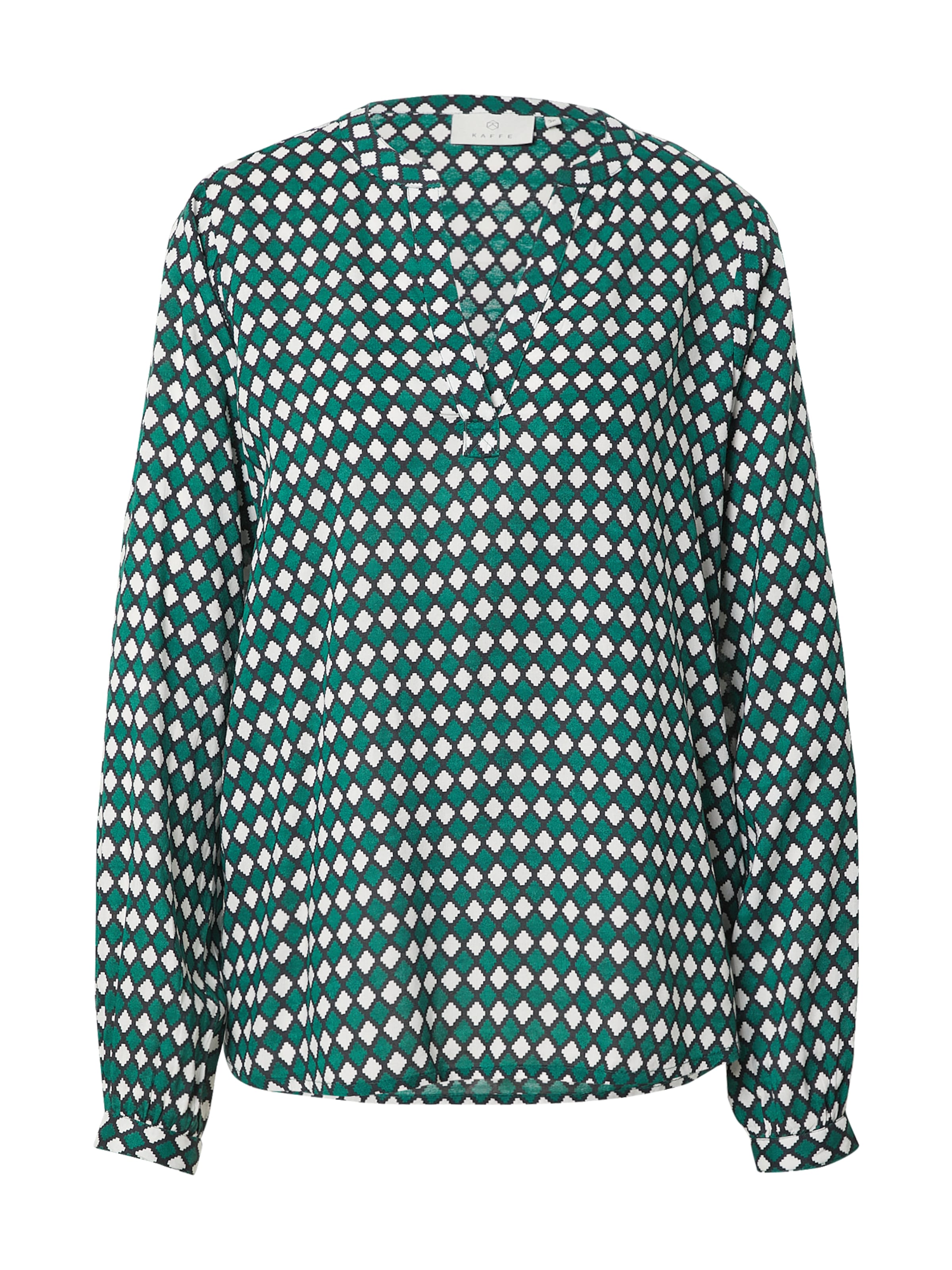 Kaffe Blúz 'KA Sary Tilly' - zöld: elől