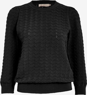 Peppercorn Pulóver 'Rosy' - fekete: elől