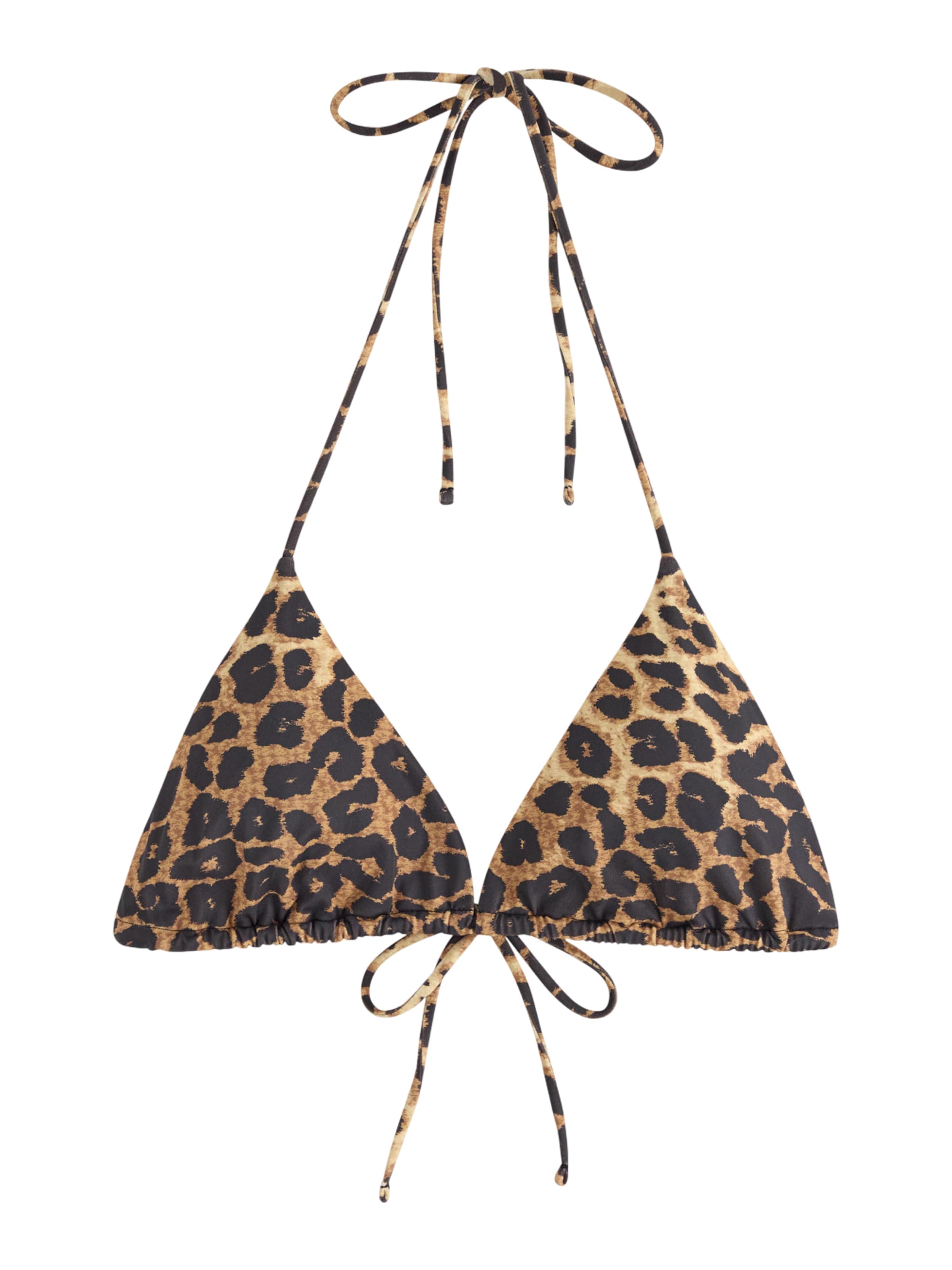 Lindex Trojuholníky Bikinový top 'Elle' - Béžová: predná strana