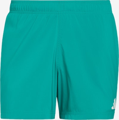 S/įprastas ilgis dydžio Maudymosi šortai 'Ess' iš ADIDAS SPORTSWEAR, spalva – turkio spalva / balta, Prekių apžvalga