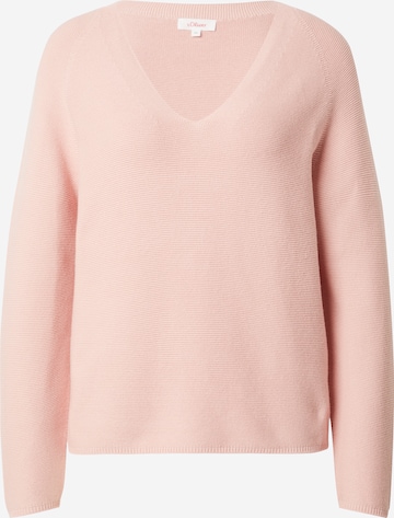 s.Oliver - Pullover em rosa: frente