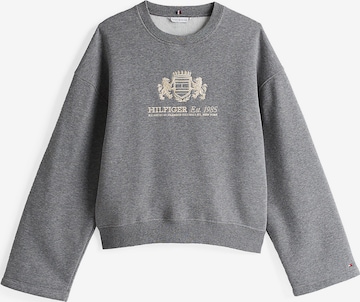 Sweat-shirt TOMMY HILFIGER en gris : devant