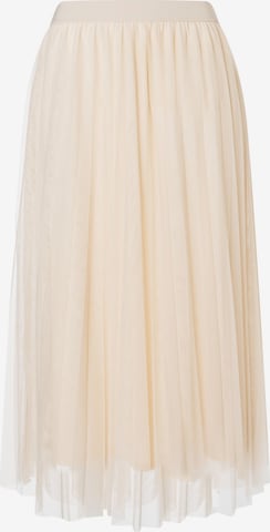 MORE & MORE Skirt in Beige: front