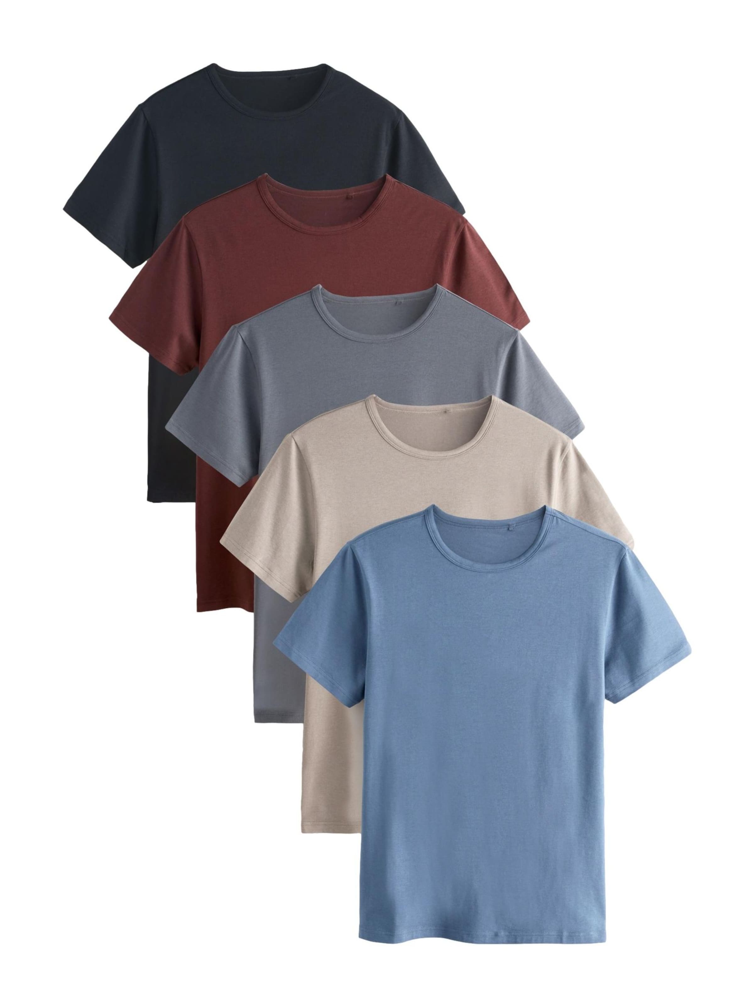 Tricou de la Next pe albastru: față