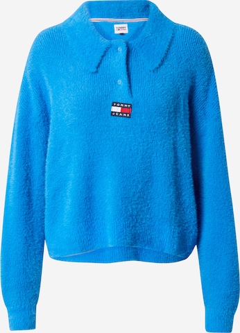 Tommy Jeans Sweater in Blue: front