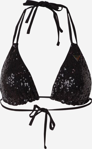 Hauts de bikini GUESS en noir : devant