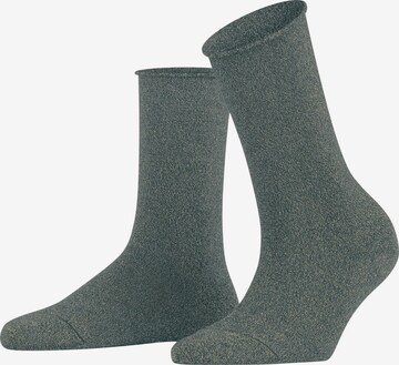 FALKE Socken 'Shiny' in Grau: Vorderseite