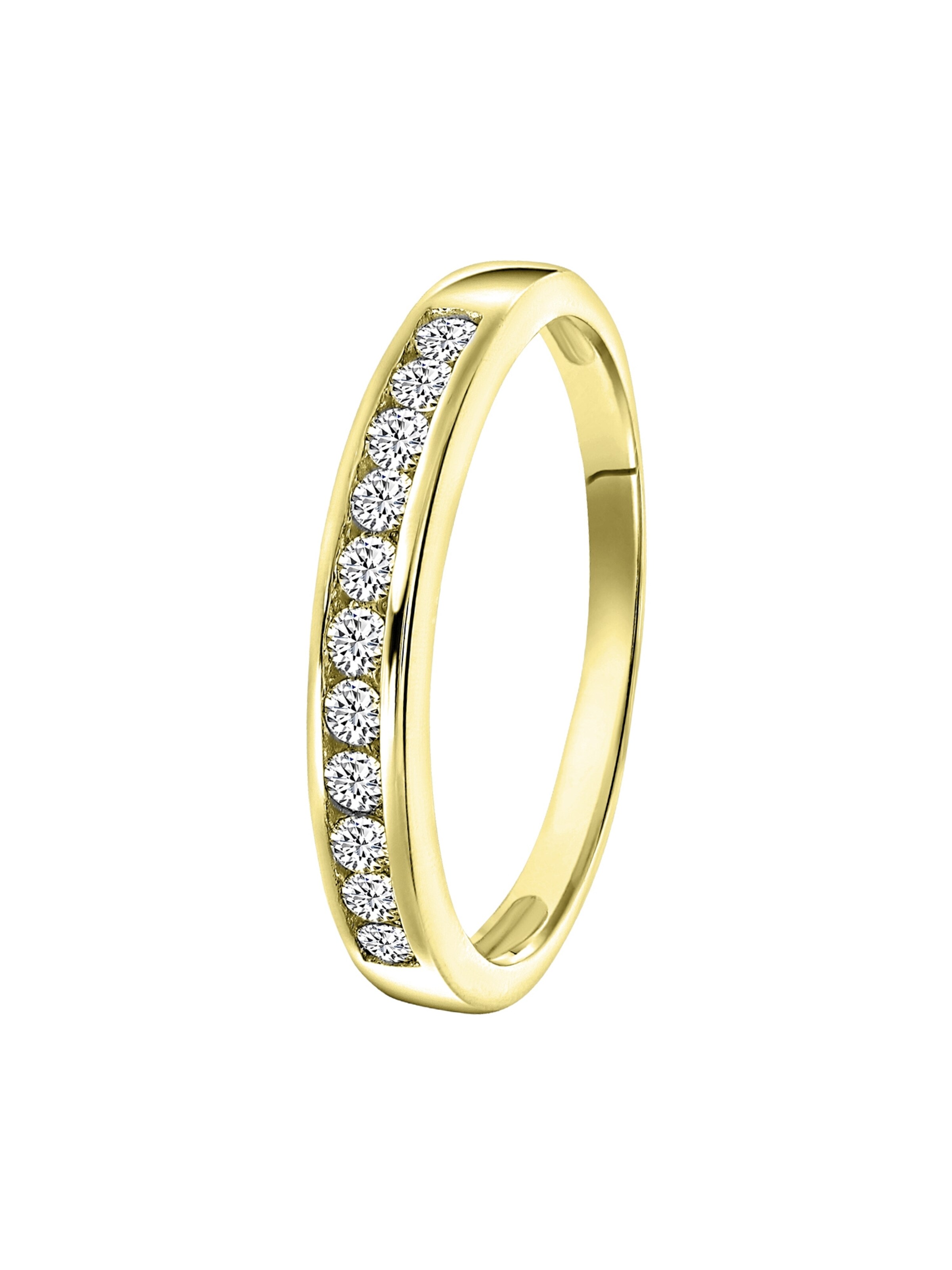 Lucardi Ring in Gold: front