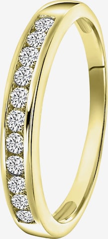 Lucardi Ring in Gold: front