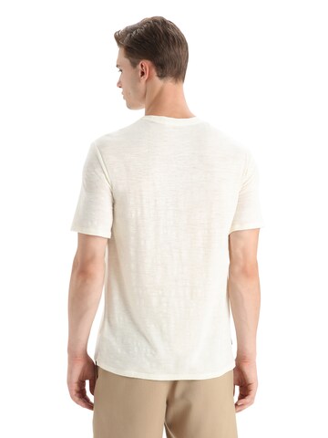T-Shirt fonctionnel ICEBREAKER en blanc