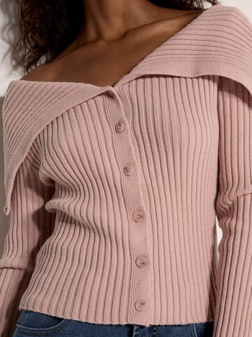 Cardigan Apricot en rose