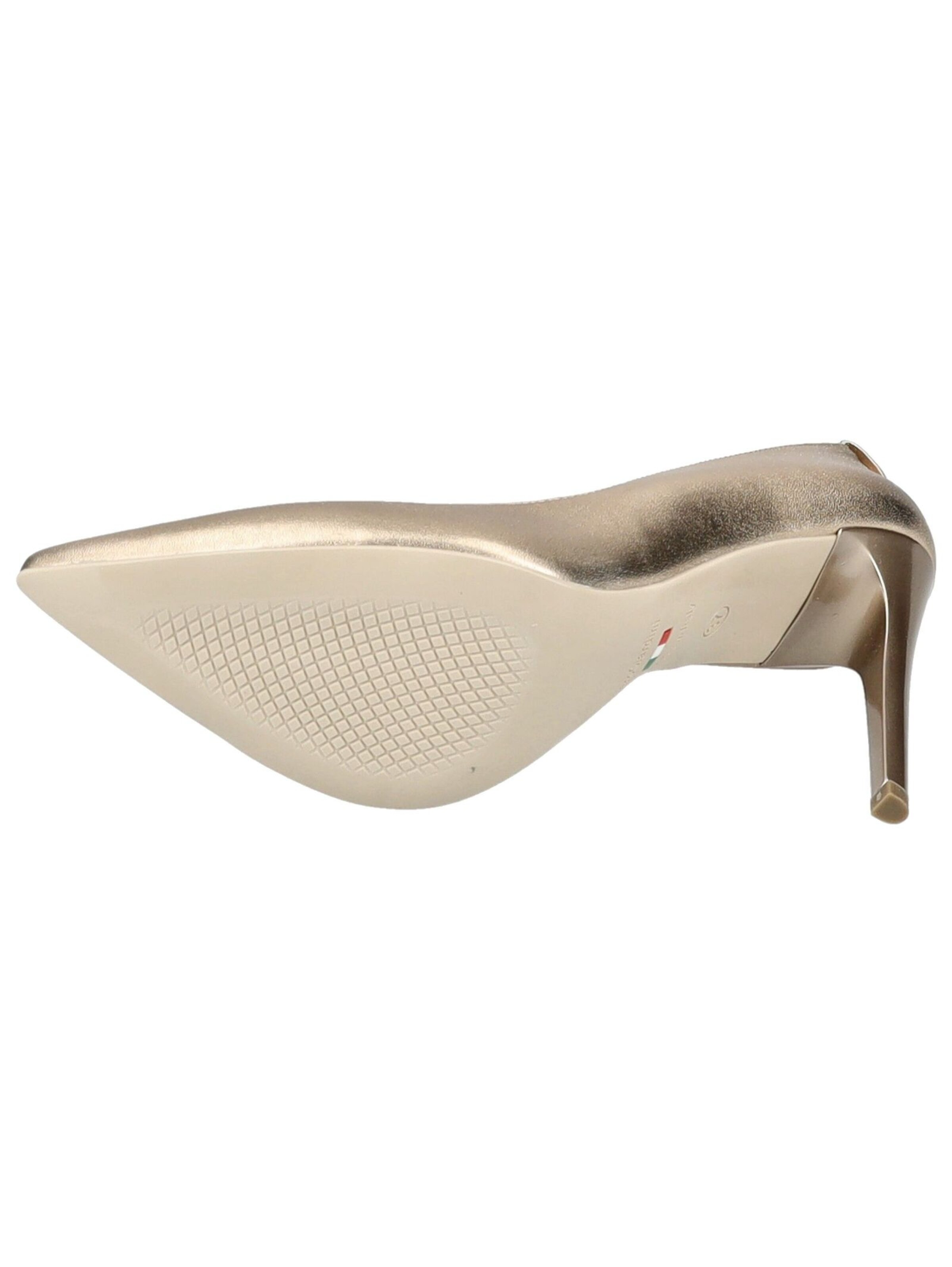 Escarpins Nero Giardini en or