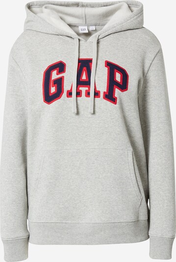 GAP Sweatshirt 'HERITAGE' in navy / grau / rot, Produktansicht