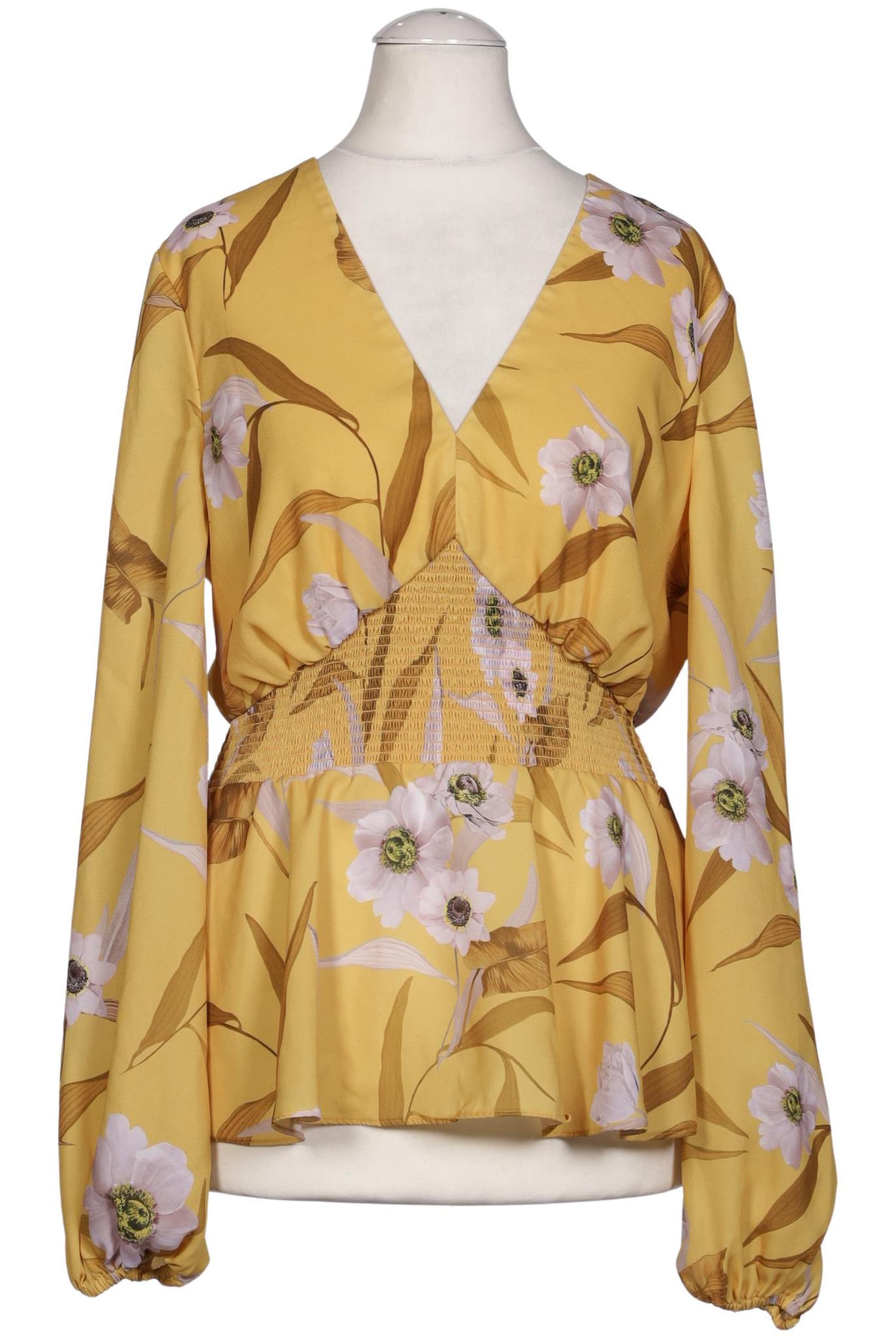 Ted Baker Bluse XXXS-XXS in Gelb: Vorderseite