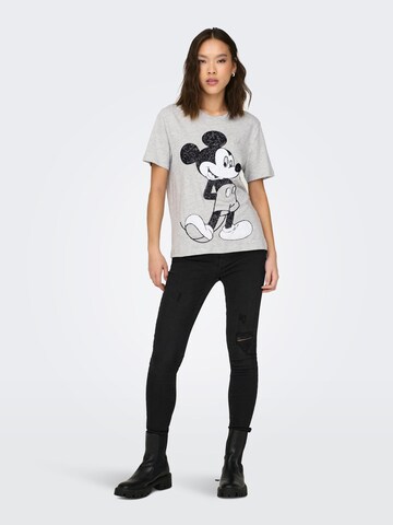 T-shirt 'MICKEY' ONLY en gris