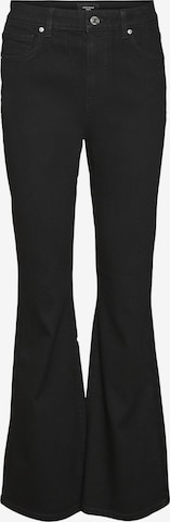 VERO MODA Flared Jeans in Black: front