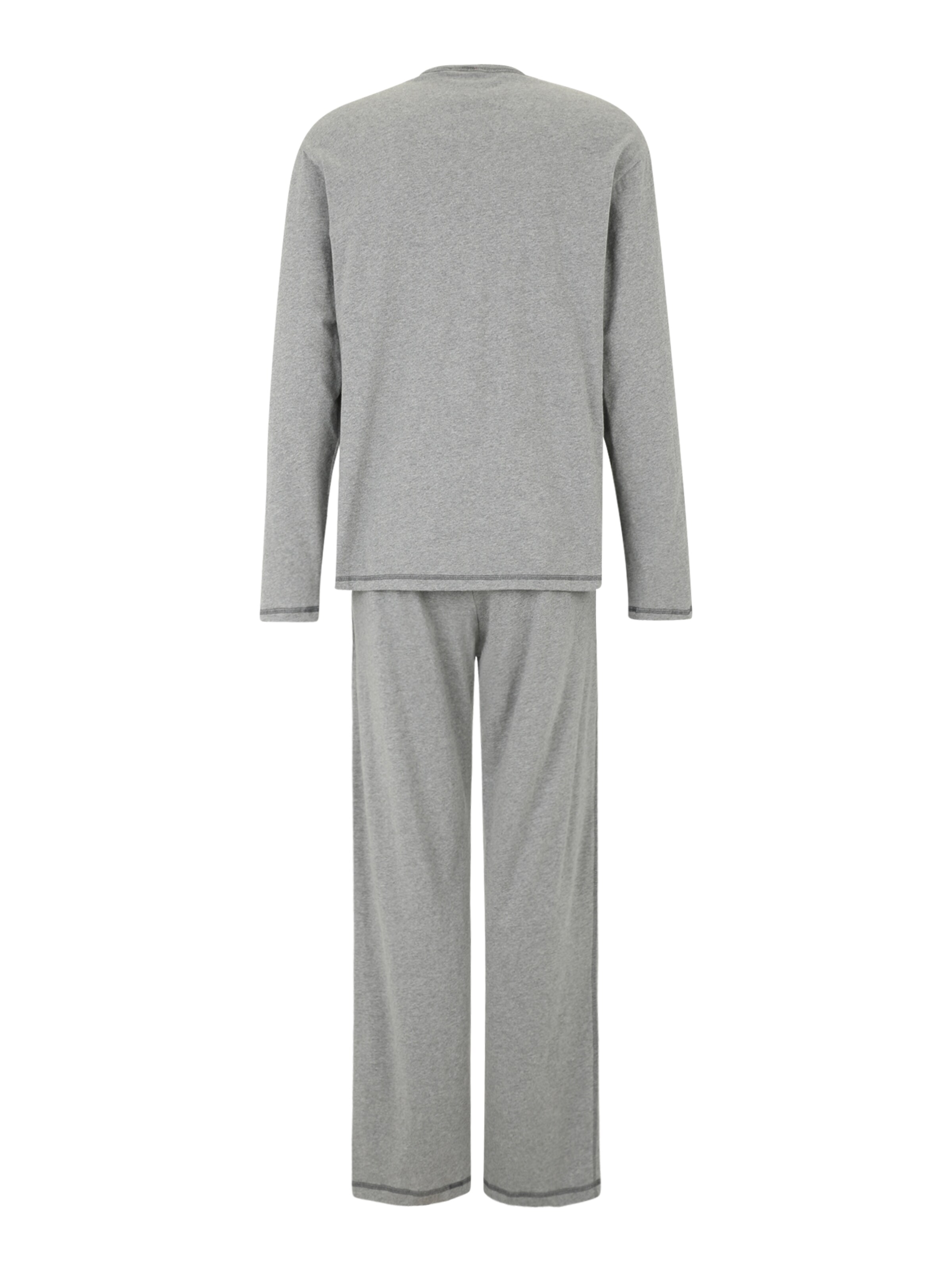 DIESEL Hosszú pizsama 'NOLAN' - szürke