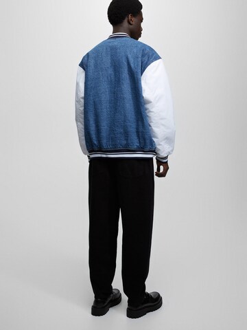 Pull&Bear Between-Season Jacket in Blue