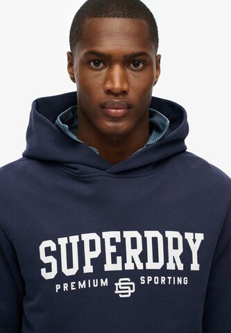 Sweat-shirt Superdry en bleu