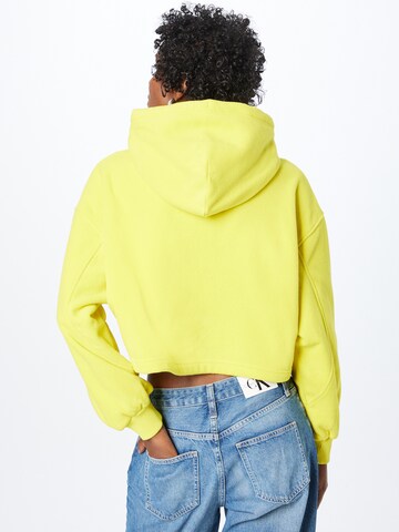 Calvin Klein Jeans Sweatshirt in Yellow