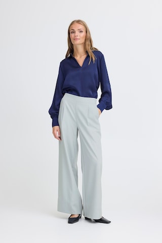 Loosefit Pantalon ICHI en bleu