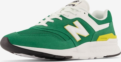 new balance Sneakers laag '997' in de kleur Geel / Groen / Wit, Productweergave