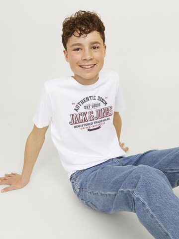 JACK & JONES MINI Футболка в Белый