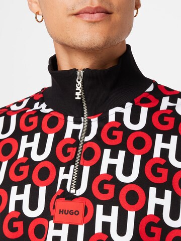 HUGO Red Sweatshirt 'Dono' in Schwarz