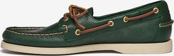 Mocassin SEBAGO en vert : devant