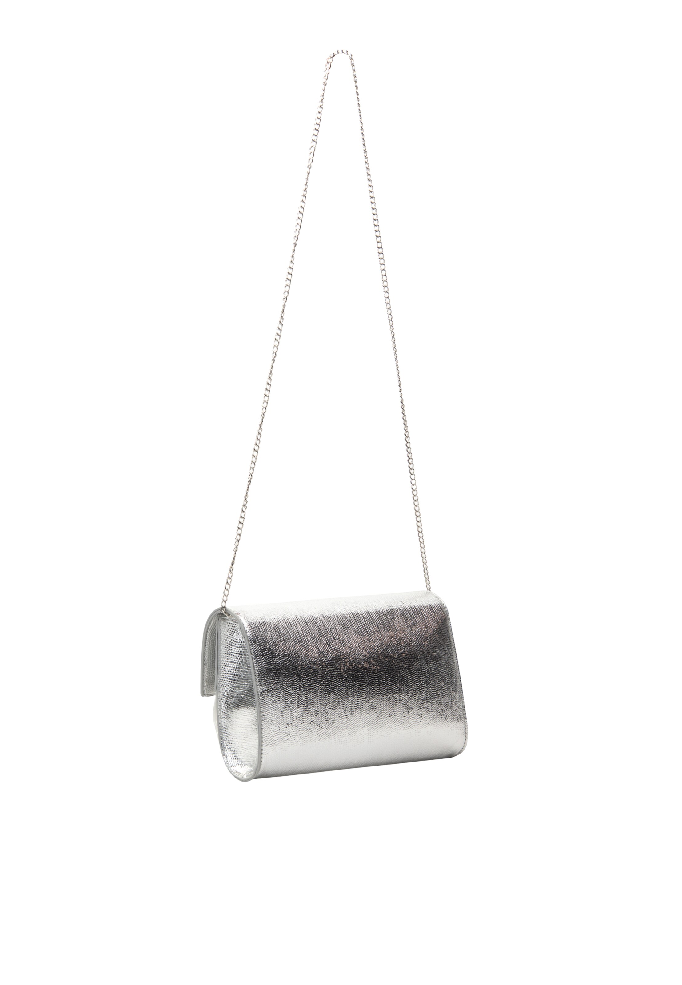 faina - Bolso de noche en plata