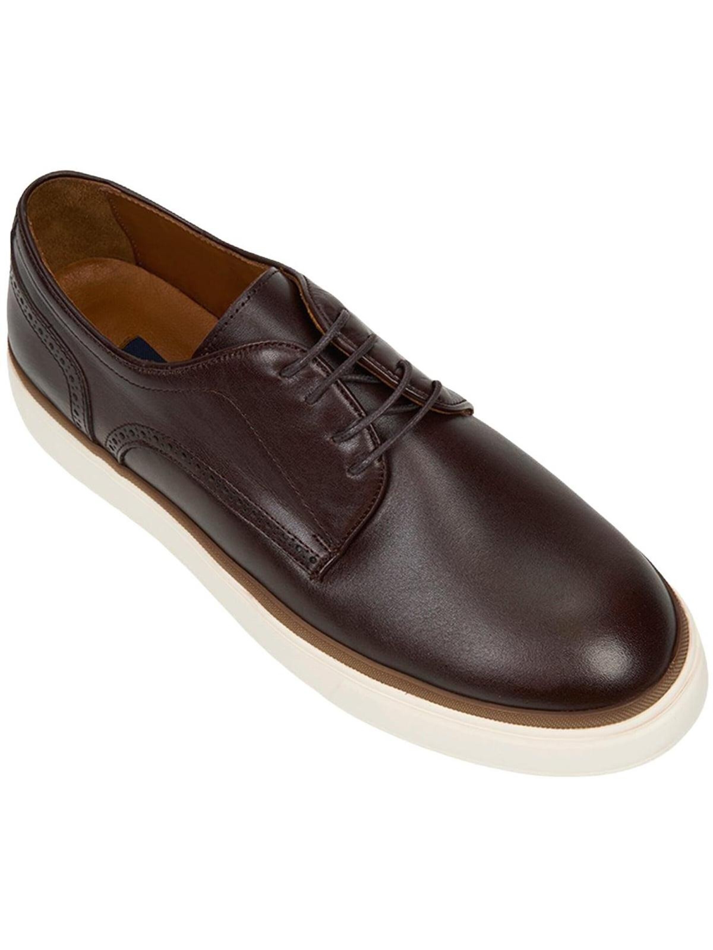 Chaussure à lacets 'Spitze' Desa en marron