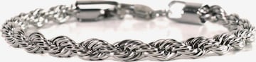 Eternal Armband 'Gedrehtes Seil' i silver: framsida