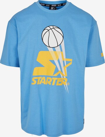 Starter Black Label - Camisa em azul: frente