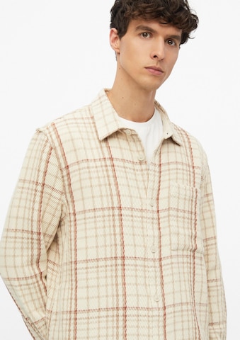 s.Oliver Comfort fit Button Up Shirt in Beige
