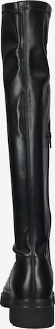 SANSIBAR Over the Knee Boots in Black