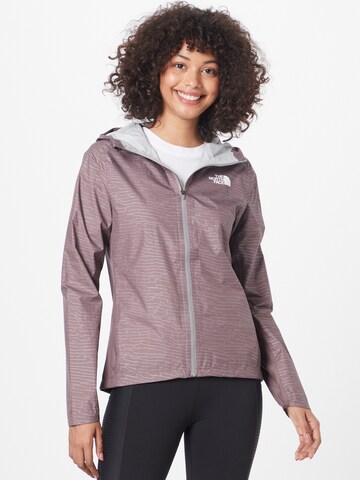 THE NORTH FACE Sportjas 'Print First' in Lila: voorkant