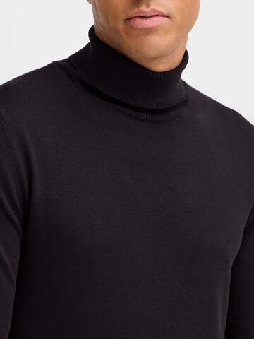BLEND Pullover 'Wedat' in Schwarz