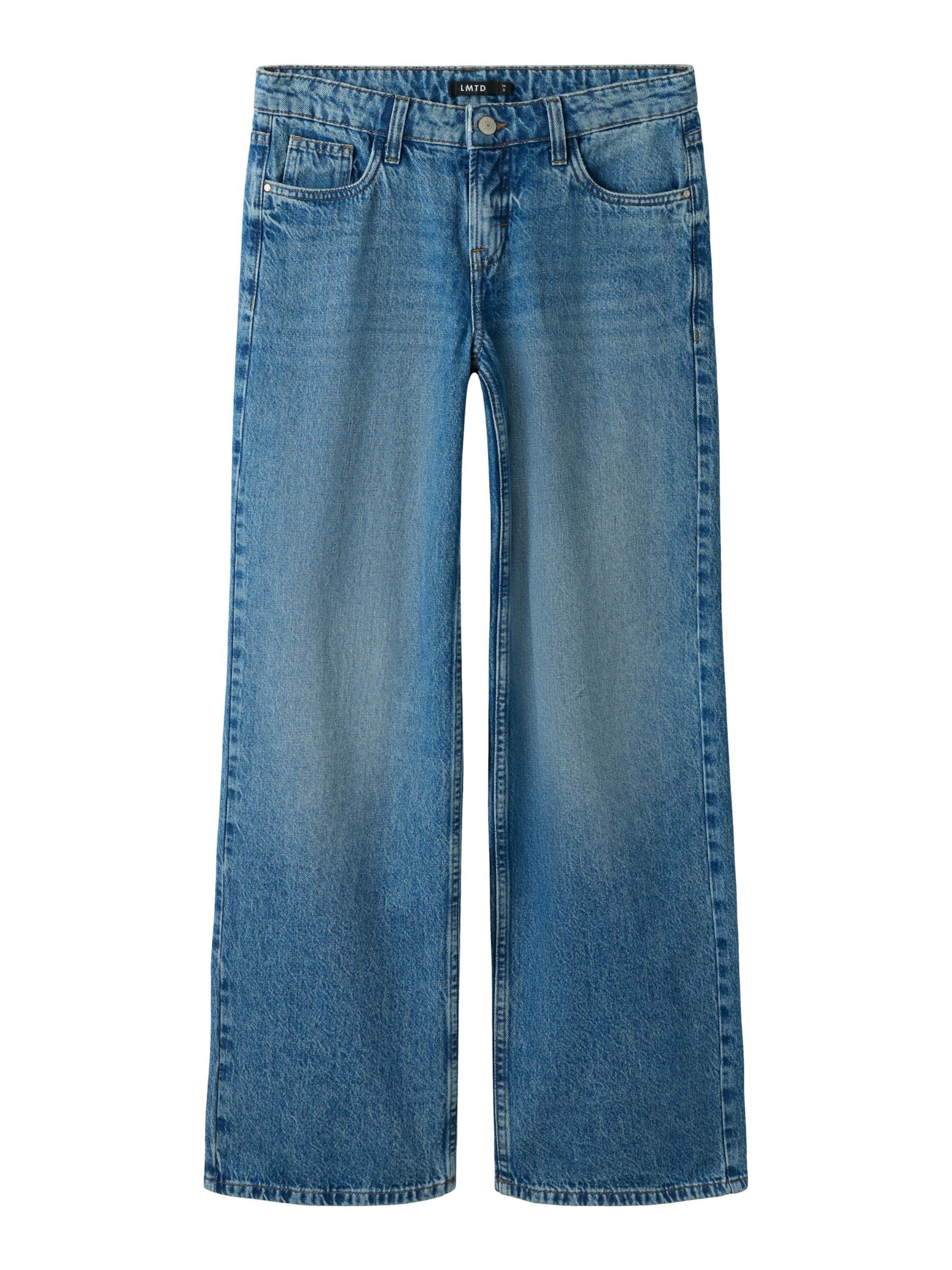 Loosefit Jean 'NLNBirm' LMTD en bleu : devant