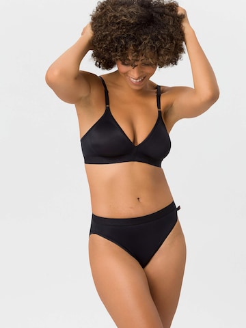 BeeDees Triangel BH 'BH Microfun N' in Schwarz