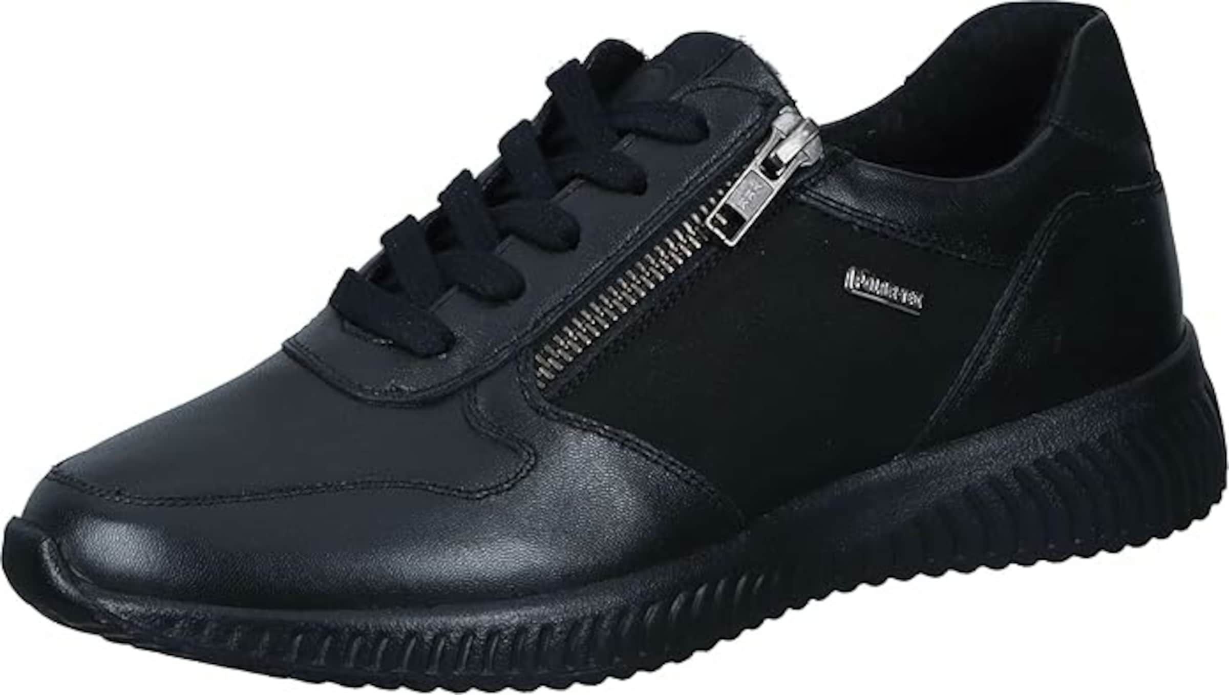Comfortabel Sneaker in Schwarz: Vorderseite